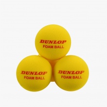 Dunlop Indoor Foam Balls 12 Pack